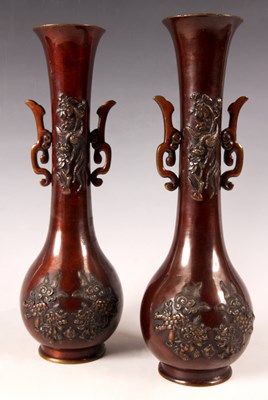 Lot 130 - A pair of 19th century Chinese two handled...