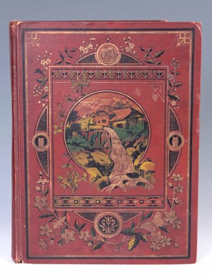 Lot 364 - A LATE 19TH CENTURY SCRAPBOOK neatly set out...