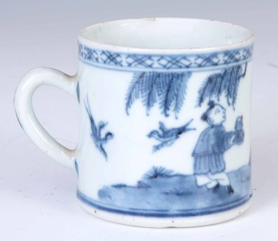 Lot 63 - AN 18TH CENTURY CHINESE BLUE AND WHITE...