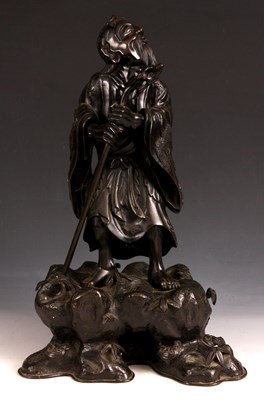 Lot 145 - An 18th/19th Century Chinese Cast Bronze...