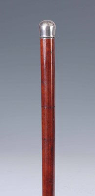 Lot 318 - A 19TH CENTURY DARK MALACCA SWORD STICK with...