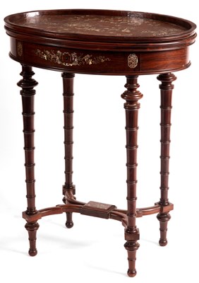 Lot 151 - A good 19th Century Anglo Chinese Rosewood and...
