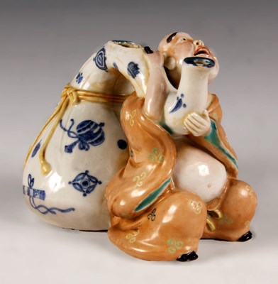 Lot 94 - An unusual Chinese glazed Stoneware gouard...