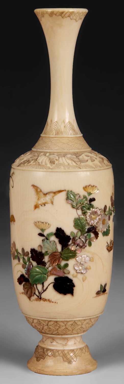 Lot 117 - A late 19th Century Japanese Ivory and...