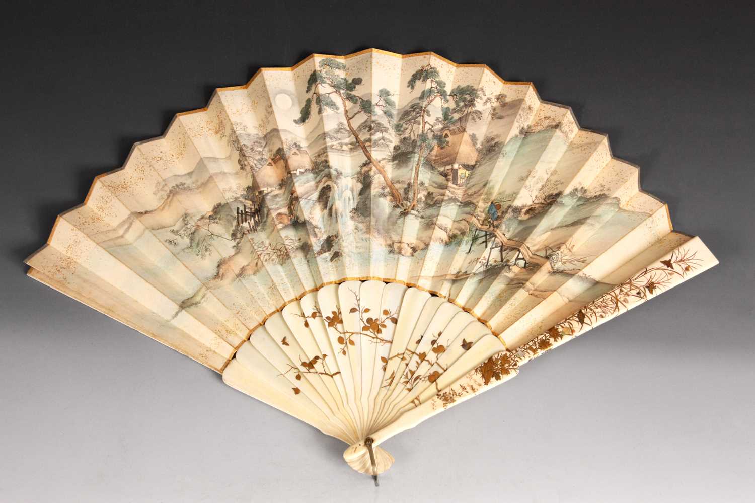 Lot 118 - A late 19th Century Japanese Shibayama Ivory...