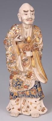 Lot 199 - A 19th CENTURY JAPANESE SATSUMA FIGURE modeled...