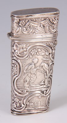 Lot 231 - AN EARLY 19TH CENTURY DUTCH SILVER ROCOCO...