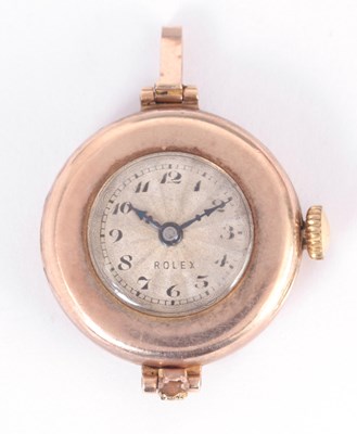 Lot 339 - A 1930"S LADIES 9K GOLD ROLEX WRIST WATCH the...