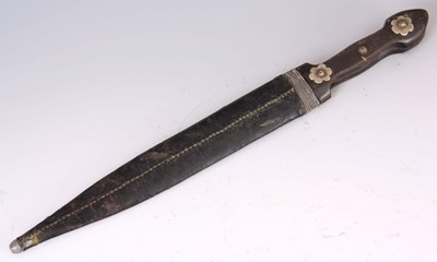 Lot 360 - A 19th CENTURY RUSSIAN EMPIRE DAGGER having a...