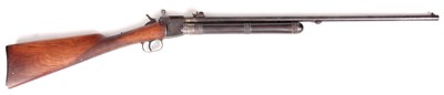 Lot 389 - A LATE 19TH CENTURY GAS FILLED AIR RIFLE BY...