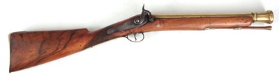 Lot 392 - AN EARLY 19TH CENTURY BLUNDERBUSS having a...