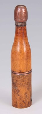 Lot 488 - A VICTORIAN EROTIC NOVELTY TREEN PIPE SHAPED...