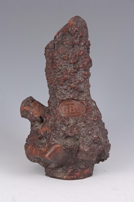 Lot 593 - A 19TH CENTURY PIECE OF BURR WALNUT...