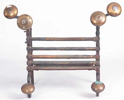 Lot 628 - A 16TH/17TH CENTURY DUTCH BRASS AND CAST IRON...