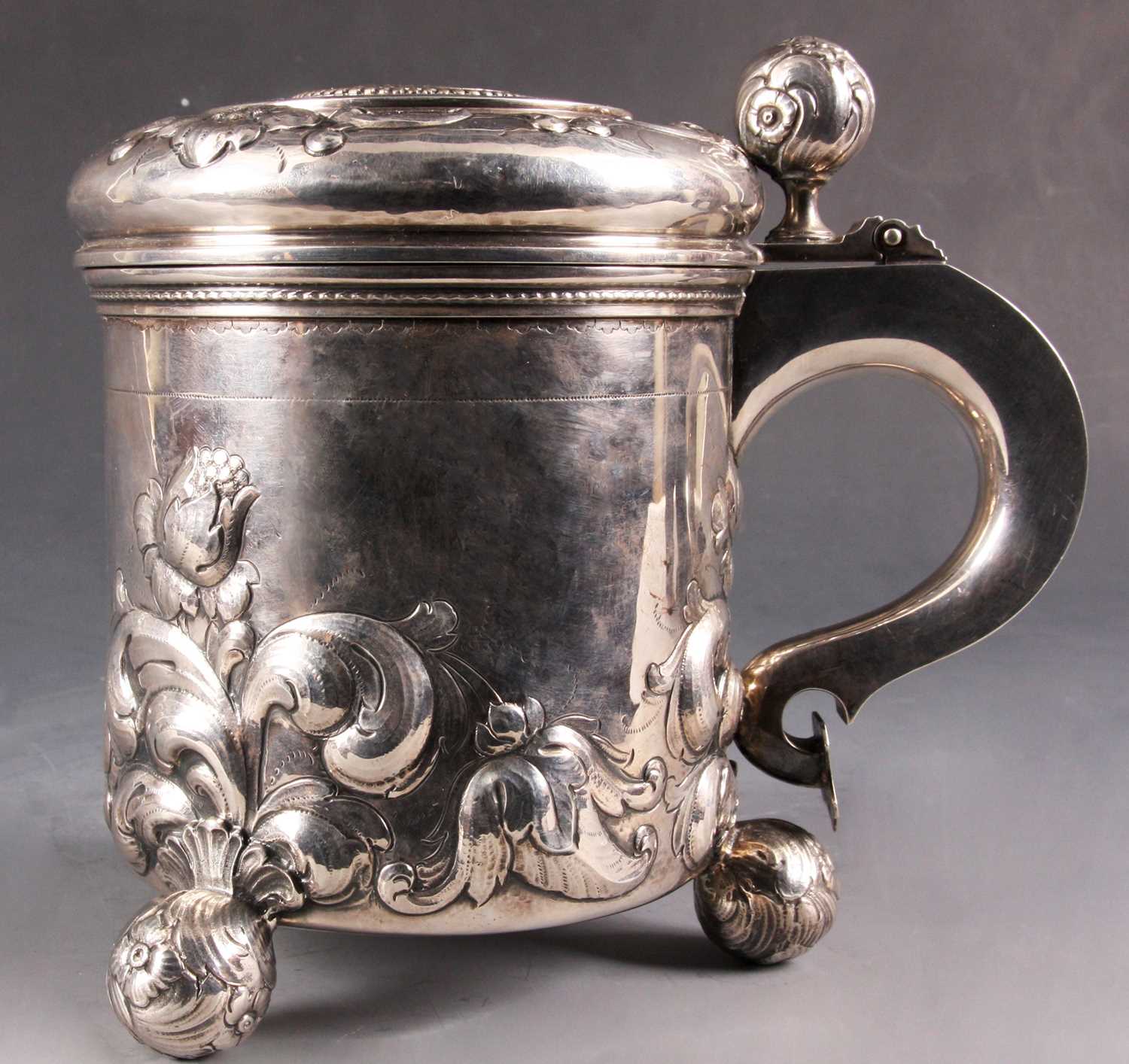 Lot 221 - An impressive 19th Century Swedish Silver...