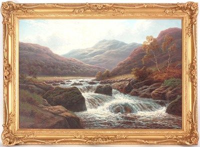 Lot 670 - WILLIAM MELLOR 1851 - 1931 OIL ON CANVAS On...