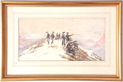 Lot 704 - L.RAMBAUD AN EARLY 20TH CENTURY WATERCOLOUR...