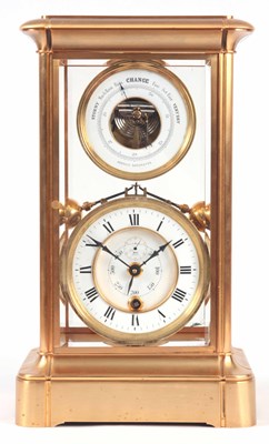 Lot 768 - A RARE LATE 19TH CENTURY FRENCH 400 DAY CLOCK...