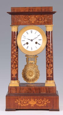 Lot 834 - A MID 19TH CENTURY FRENCH ROSEWOOD INLAID...