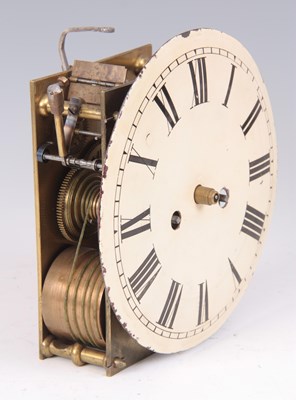 Lot 841 - A 19TH CENTURY ENGLISH DOUBLE FUSEE MOVEMENT...