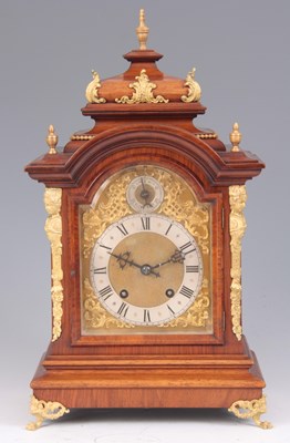 Lot 850 - A LATE 19TH CENTURY GERMAN WALNUT AND ORMOLU...