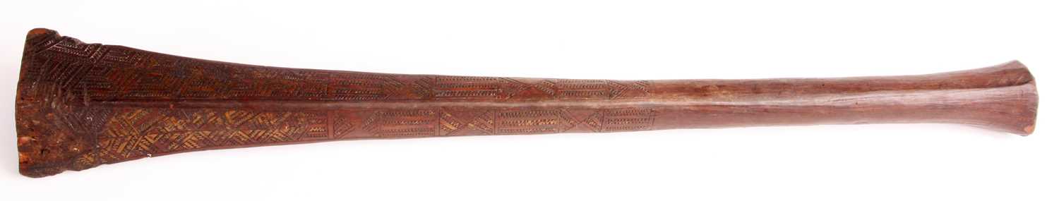Lot 554 - An interesting finely carved Hardwood...