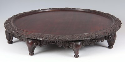 Lot 877 - A 19TH CENTURY SCOTTISH MAHOGANY CIRCULAR...