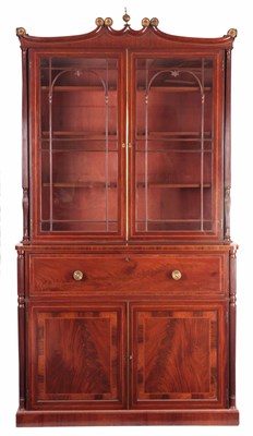 Lot 946 - A stylish George IV boxwood strung and inlaid...