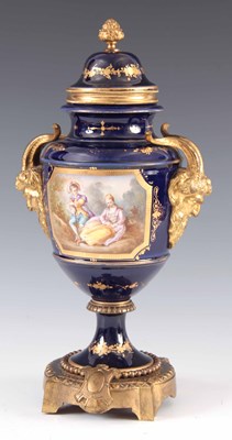 Lot 67 - A LATE 19TH CENTURY SEVRES STYLE...