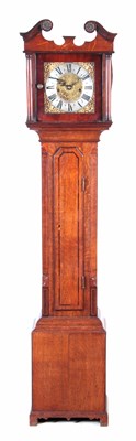 Lot 543 - A 19TH CENTURY MINIATURE OAK AND MAHOGANY...