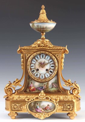 Lot 504 - A LATE 19TH CENTURY FRENCH ORMOLU AND...