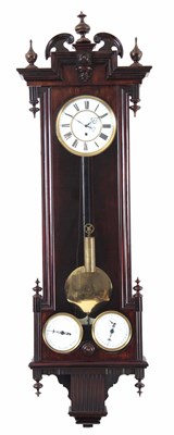 Lot 519 - A RARE 19TH CENTURY VIENNA REGULATOR WITH...