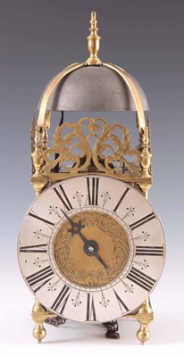 Lot 549 - A LATE 17TH CENTURY ENGLISH LANTERN CLOCK of...