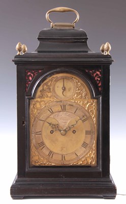 Lot 557 - ALEX WILSON, LONDON. A GEORGE III EBONISED...