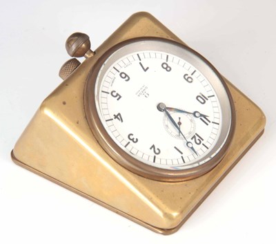 Lot 303 - AN EARLY 20TH CENTURY SWISS OMEGA CAR CLOCK...