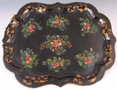 Lot 619 - CLAY LONDON A VICTORIAN GILT AND BLACK...