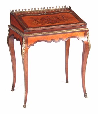 Lot 749 - A FINE 19TH CENTURY LOUIS XVI STYLE SATINWOOD...