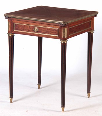 Lot 751 - LAMPRE, PARIS. A FINE 19TH CENTURY MAHOGANY...