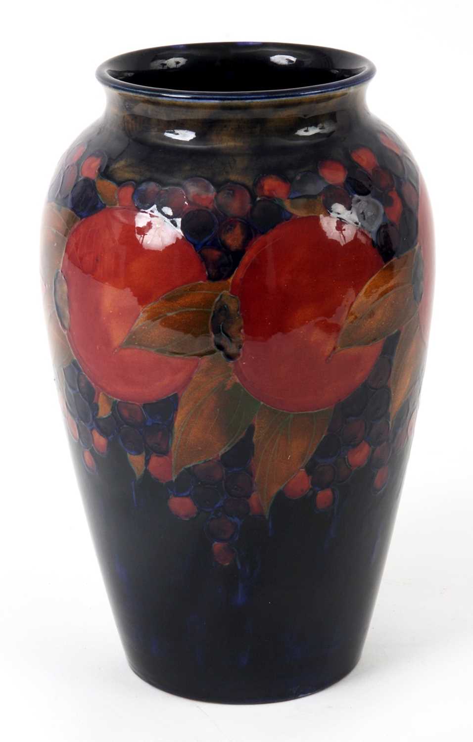 Lot 67 - A WILLIAM MOORCROFT LARGE TAPERING SHOULDERED...