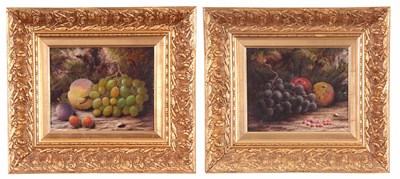 Lot 334 - W. T. HOBDEY. OILS ON BOARD. A pair of late...