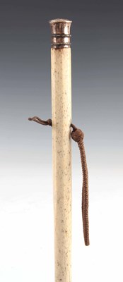 Lot 212 - AN EARLY 19th CENTURY WHALEBONE WALKING CANE...