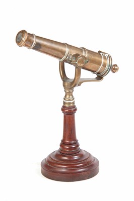 Lot 245 - A 19th CENTURY BRONZE SIGNAL CANON mounted on...