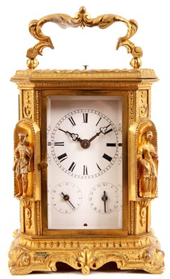 Lot 679 - AN IMPRESSIVE MID 19TH CENTURY SWISS GILT...