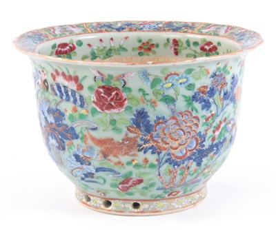 Lot 133 - A CHINESE PORCELAIN FAMILLE ROSE JARDINIÈRE...