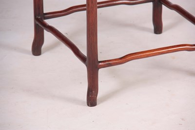 Lot 134 - A 19TH CENTURY CHINESE HARDWOOD JARDINIERE STAND