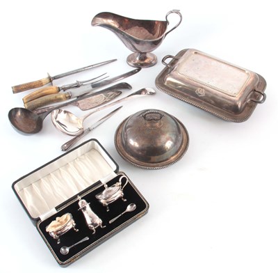 Lot 219 - A COLLECTION OF SILVERPLATED ITEMS to include...