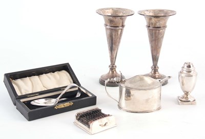 Lot 223 - A SILVER CADY SPOON in original fitted box,...