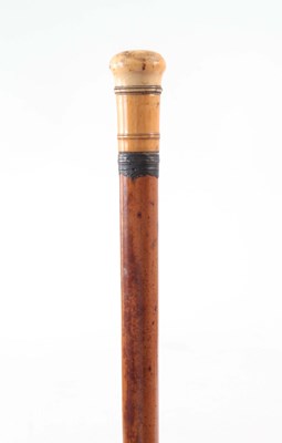 Lot 287 - A GEORGE III MALACA IVORY HANDLED DIPSTICK...