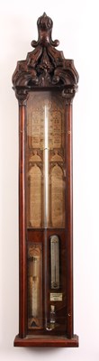 Lot 782 - A 19TH CENTURY WALNUT ADMIRAL FITZROYʼS...