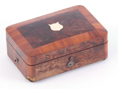 Lot 330 - A 19th CENTURY MINIATURE SWISS CYLINDER MUSIC...